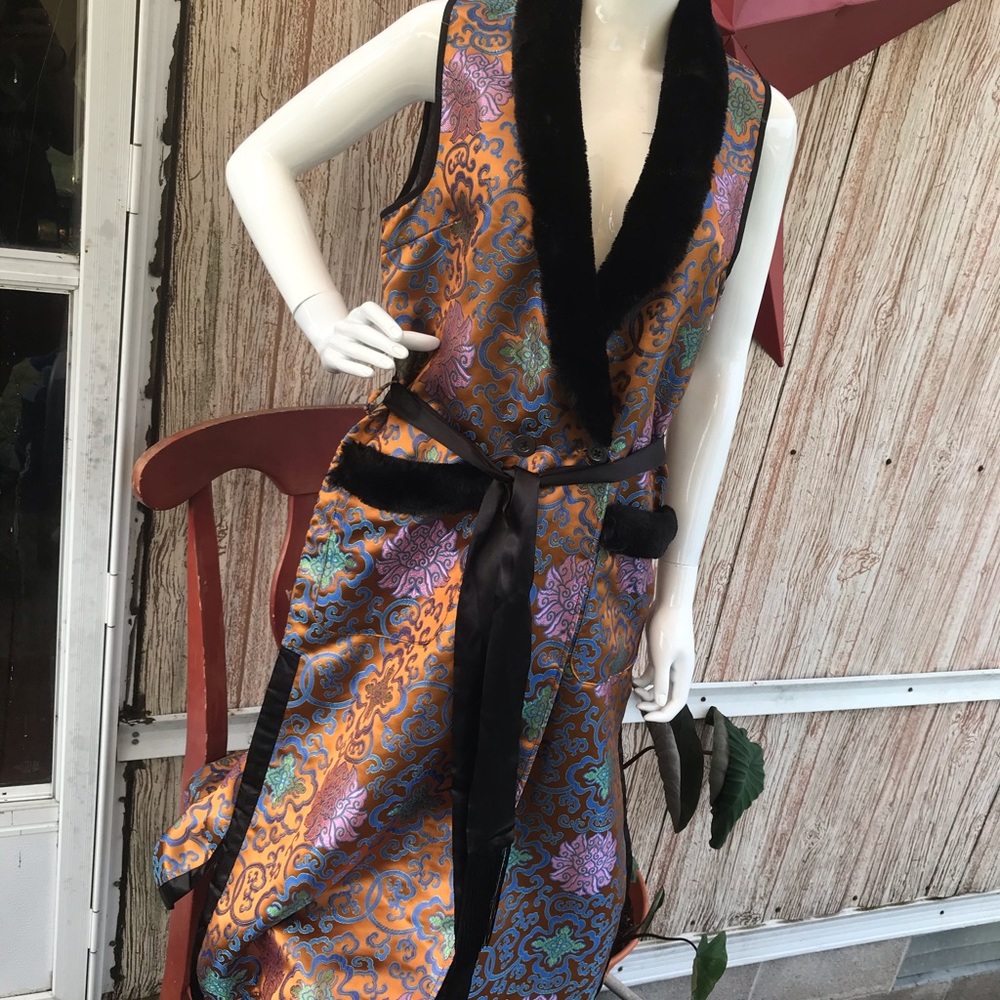 Halloween gothic steampunk vest. Steve Madden!